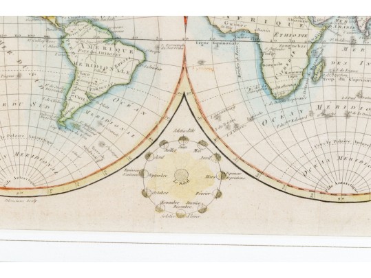 Antique Printed Map, 