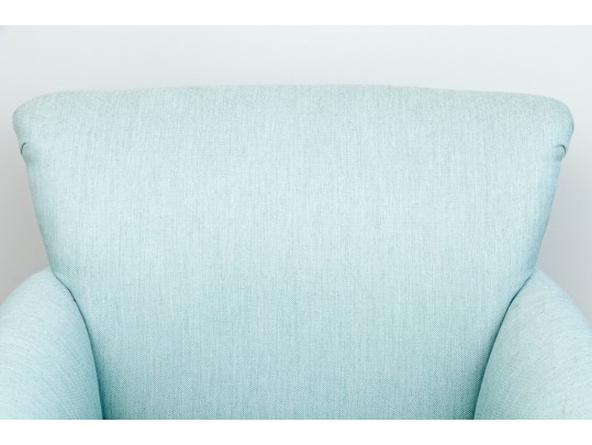 Century Furniture Charming Upholstered Swivel Armchair