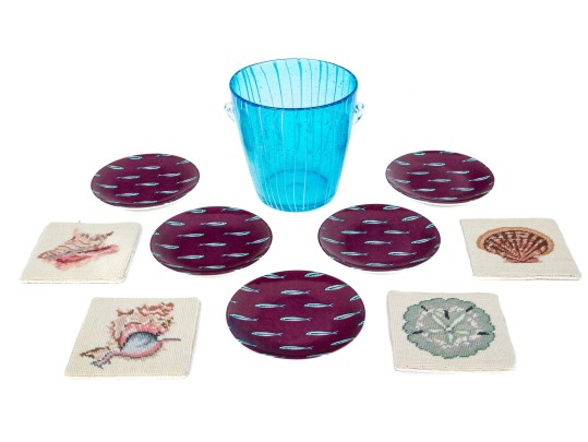 Wonderful Nautical Drinks Lot
