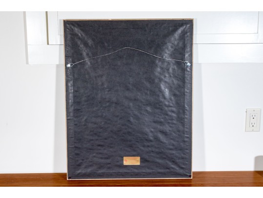 Work On Paper, Coastal Scene With Boats