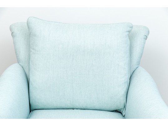 Century Furniture Charming Upholstered Swivel Armchair