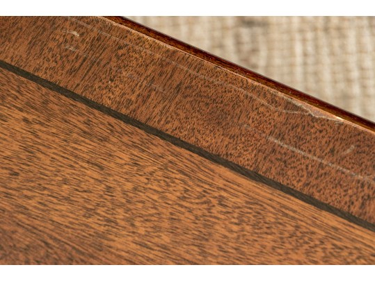Mahogany And Satinwood Coffee Table