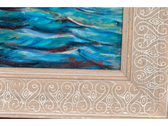 Signed Oil On Canvas, Venetian Scene