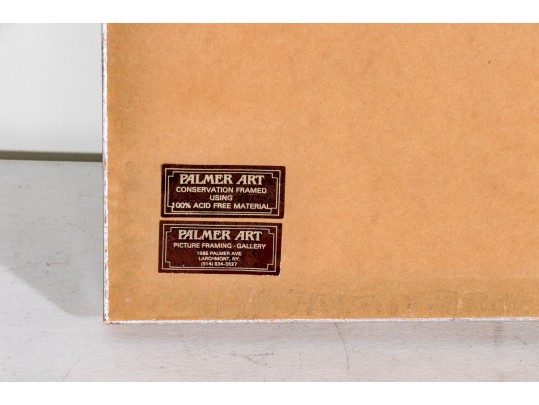 Antique Hand-colored Print, Globe