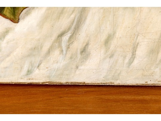 Oil On Canvas, Bountiful Still Life