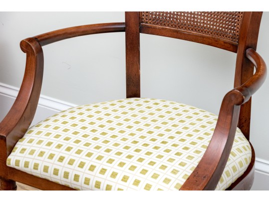 Custom Upholstered Set Of Four Dining Chairs