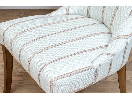 Hooker Furniture Bobbin Turned Writing Desk And Upholstered Wing Chair