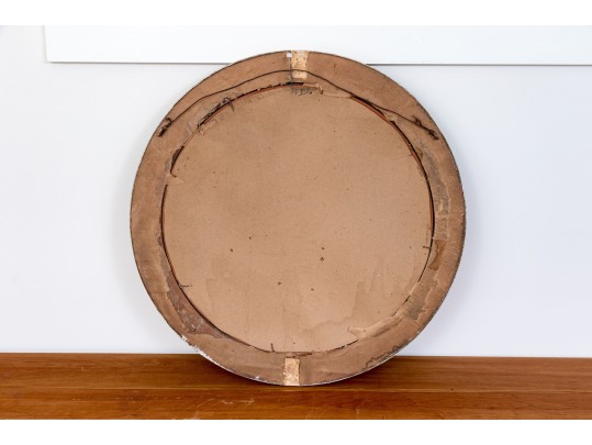 Federal Style Bullseye Convex Mirror
