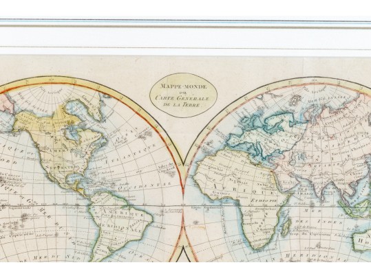 Antique Printed Map, 