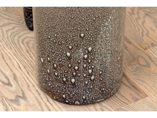 Apropros Glazed Textural Ceramic Umbrella Stand