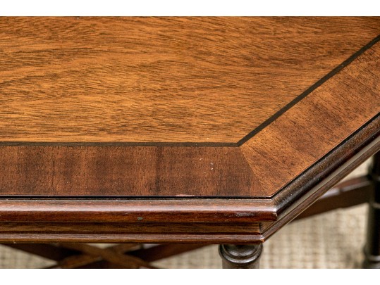 Mahogany And Satinwood Coffee Table