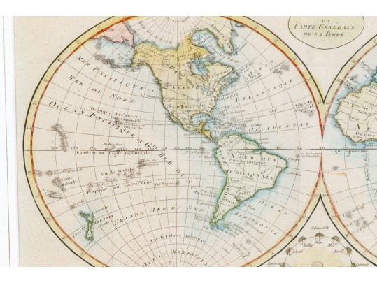 Antique Printed Map, 