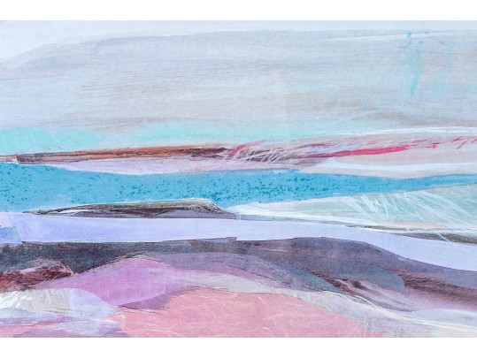 Fran Wohlfelder Limited Edition Offset Lithograph, Abstract