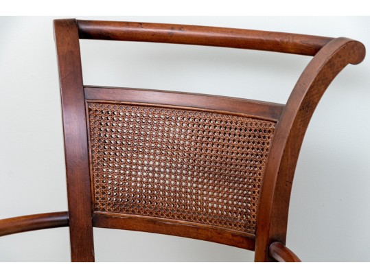 Custom Upholstered Set Of Four Dining Chairs