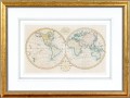 Antique Printed Map, 