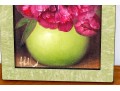 Charming Diminutive Signed Oil On Canvas, Floral Still Life