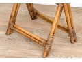 Bamboo And Rattan Collapsible Tray Top Table