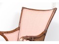 Bamboo And Rattan Custom Upholstered Armchair