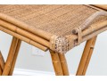 Bamboo And Rattan Collapsible Tray Top Table