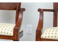 Custom Upholstered Set Of Four Dining Chairs