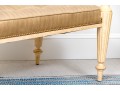 Chic Neoclassical Button Tufted Bench