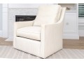 Century Furniture Custom Upholstered Swivel Chair