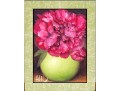 Charming Diminutive Signed Oil On Canvas, Floral Still Life
