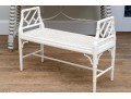 Fantastic Chinoiserie Faux Bamboo Bench