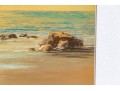 Fred G. Hoynahan, Jr. Pastel On Paper, Coastal Landscape