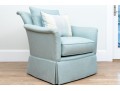 Century Furniture Charming Upholstered Swivel Armchair