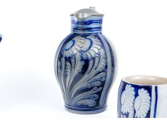 Four Pieces Of Vintage Landert Ceramic Wares