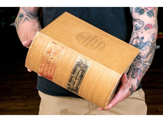 Webster's New International Dictionary Second Edition Unabridged, 1949