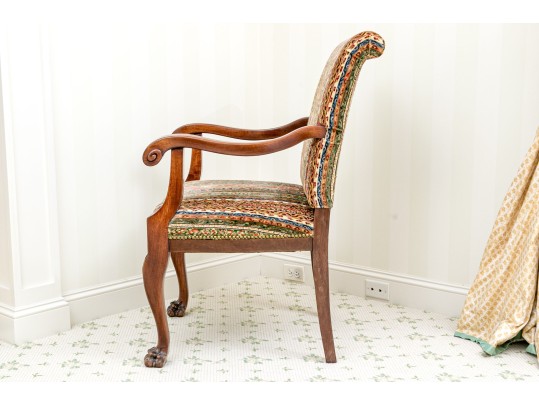 Antique Transitional Biedermeier/Empire Arm Chair, Ca. 1840-1860