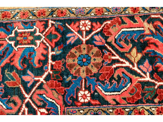 Beautiful Vintage Persian Heriz Room Size Rug, 19’ X 11’6”