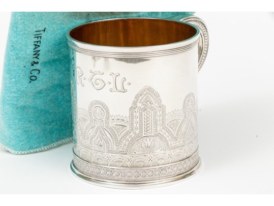 Tiffany & Co. Sterling Silver Mug, 5.58 Ozt.