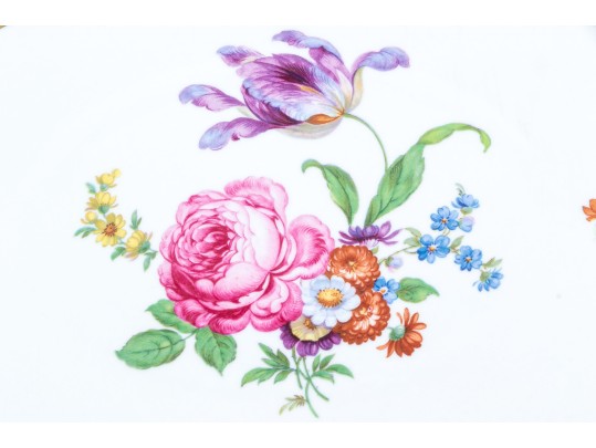 Royal Europe Twin Handled Enameeled Porcelain Serving Platter