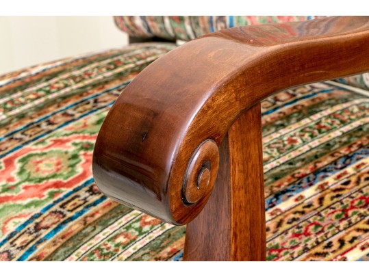 Antique Transitional Biedermeier/Empire Arm Chair, Ca. 1840-1860