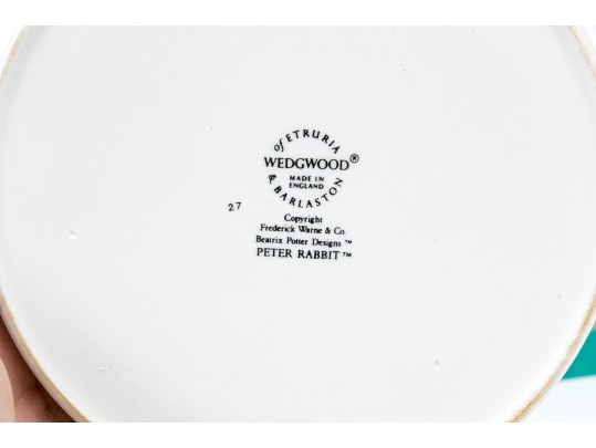 Wedgwood Bowl And Three Mugs With Seven Beatrix Potter Books