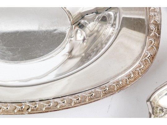 Twenty Pieces Silver Plate And Brass