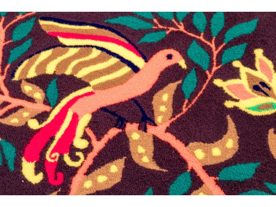 Luis Montiel, (Venezuelan, 1914-1998) Wool Jungle Tapestry, 8'-1 1/2