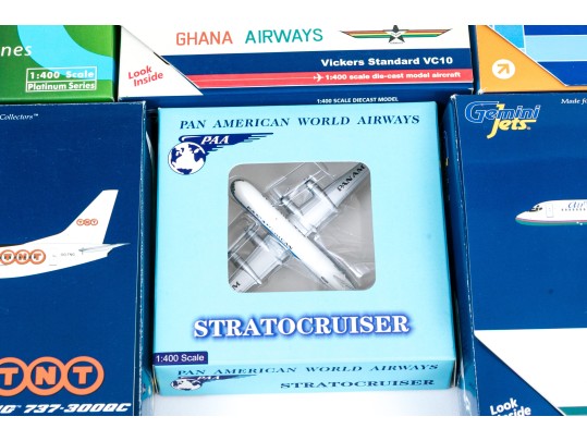 Collection Of Nine Model Airplanes - New In Boxes