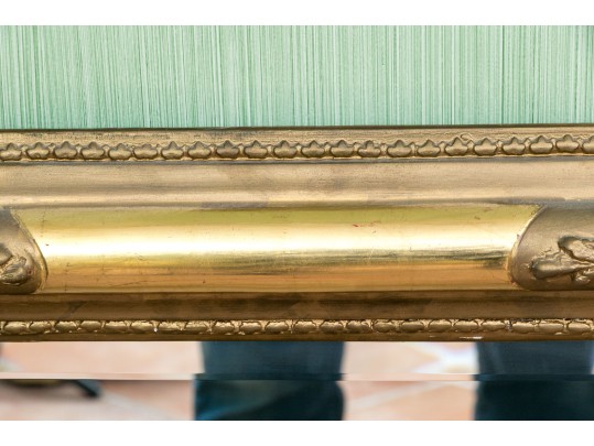Handsome Louis Philippe Style Gilt Mirror