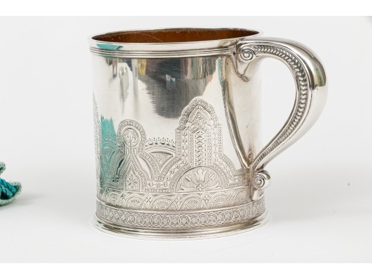 Tiffany & Co. Sterling Silver Mug, 5.58 Ozt.