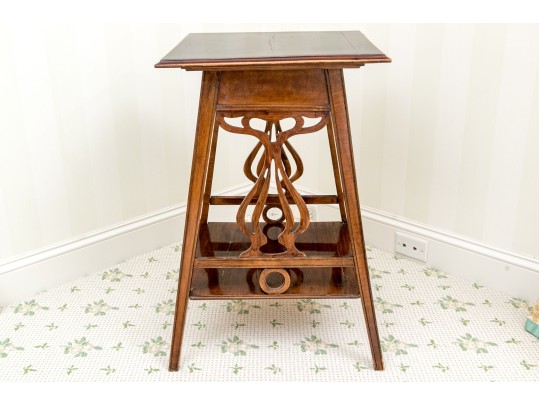 Antique Art Nouveau Accent Table
