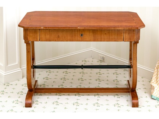 Antique Biedermeier Writing Table, Ca. 1960-80