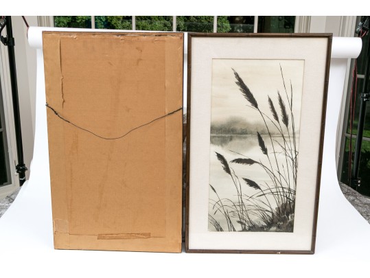 Pair Of Sutherland Watercolors On Paper, Landscapes