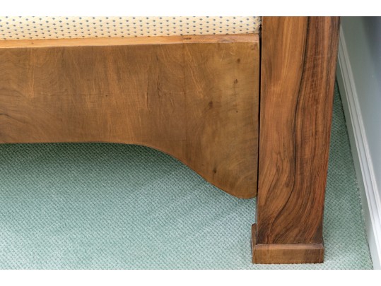 Antique Biedermeier Walnut Daybed, Ca. 1830-50