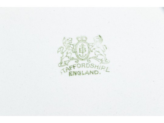 English Staffordshire Oval Serving Plate