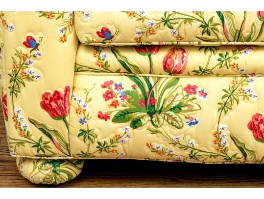 Beverly Interiors Stewart Collection Quilted Upholstered Loveseat Sofa