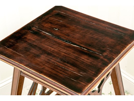 Antique Art Nouveau Accent Table